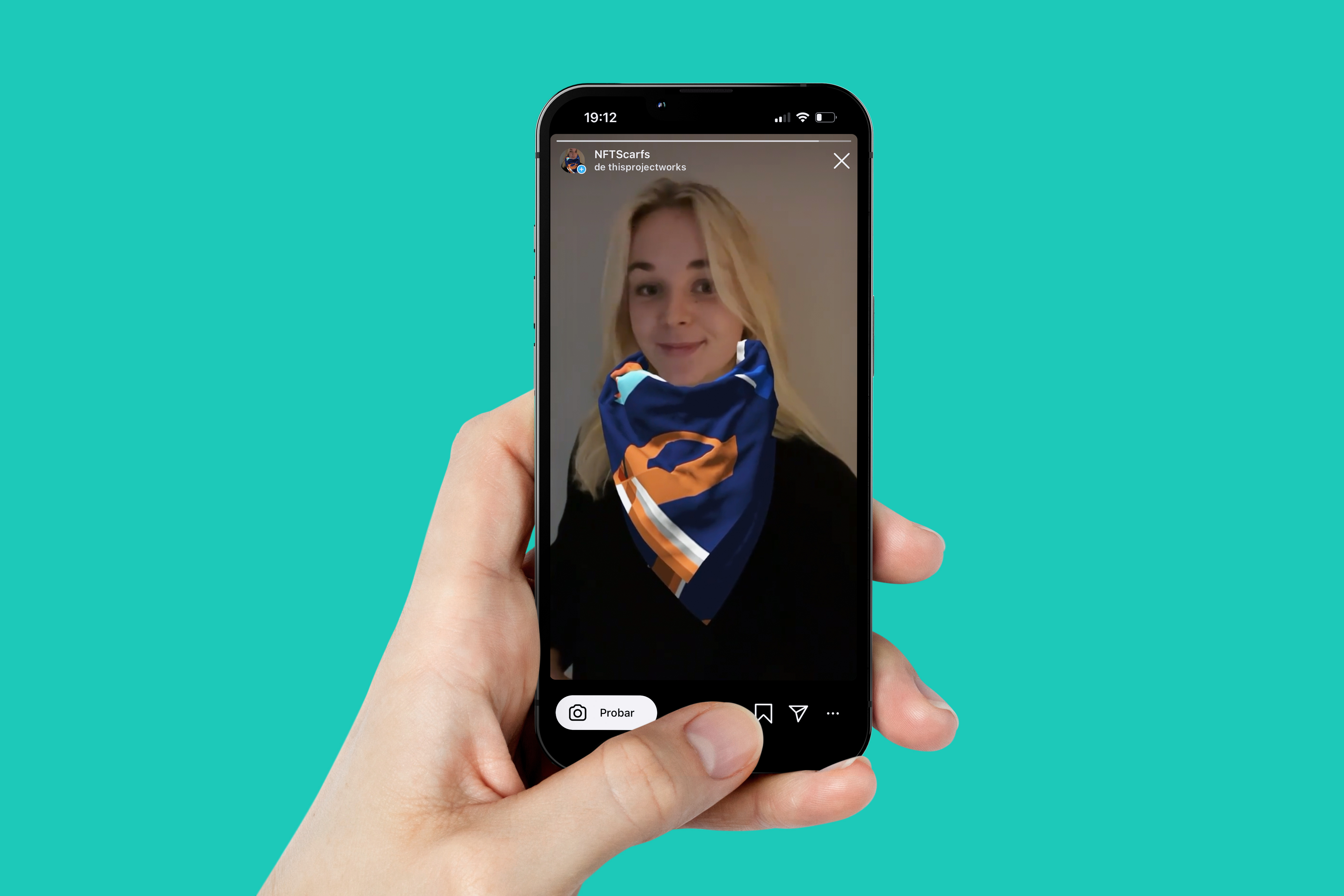 Nuestro primer objeto phygital: una colecci&oacute;n de pa&ntilde;uelos convertidos en activos digitales.